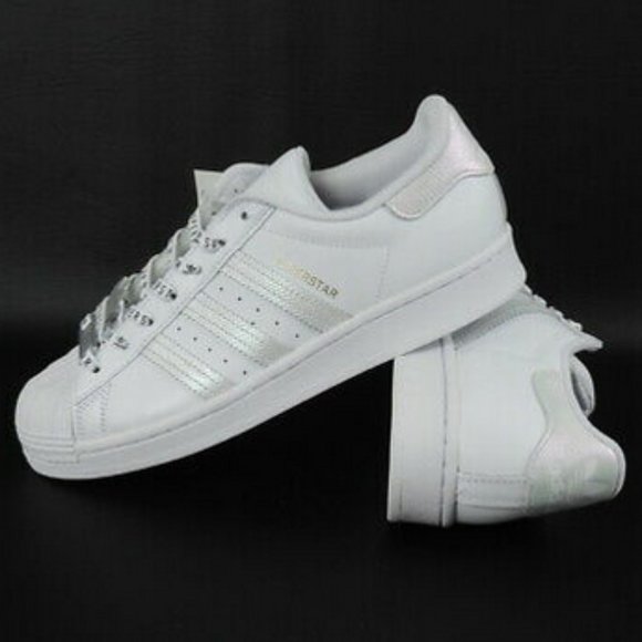 Adidas Superstar Womens Originals Leather Sneakers